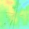 Wortham topographic map, elevation, terrain