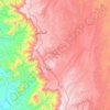 Tanumah topographic map, elevation, terrain