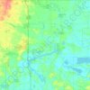 Marquette County topographic map, elevation, terrain