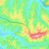 Sapopemba topographic map, elevation, terrain