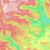 Cobungra River topographic map, elevation, terrain