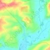 Écly topographic map, elevation, terrain