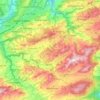 Mittelland topographic map, elevation, terrain