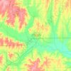 Livingston County topographic map, elevation, terrain