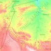 Ramotshere Moiloa Ward 19 topographic map, elevation, terrain