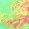 Bukit Mabong topographic map, elevation, terrain