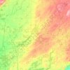 Whiteface Reservoir topographic map, elevation, terrain