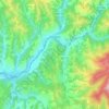 Ilva Mică topographic map, elevation, terrain
