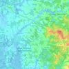 Quinton Township topographic map, elevation, terrain