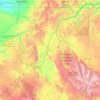 Grande Ronde River topographic map, elevation, terrain