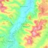 Mansonville topographic map, elevation, terrain