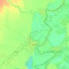 Becej topographic map, elevation, terrain