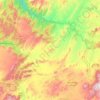 El Hammam topographic map, elevation, terrain