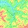 Herne topographic map, elevation, terrain