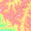 Mount Holland topographic map, elevation, terrain