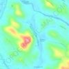 Aruvappulam topographic map, elevation, terrain