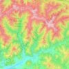 Rodna topographic map, elevation, terrain