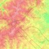 Stallings topographic map, elevation, terrain