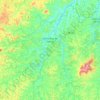 Entre Rios de Minas topographic map, elevation, terrain