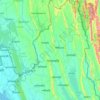 Khagrachari Hill District topographic map, elevation, terrain