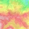 Healey topographic map, elevation, terrain