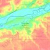 Ionia State Recreation Area topographic map, elevation, terrain