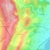 Littledean topographic map, elevation, terrain