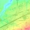 North East topographic map, elevation, terrain