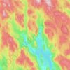 Nord-Odal topographic map, elevation, terrain