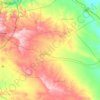 Muaqqar Sub-District topographic map, elevation, terrain