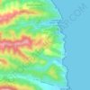 Meria topographic map, elevation, terrain