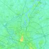 9000 topographic map, elevation, terrain