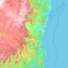 Bega Valley Shire Council topographic map, elevation, terrain