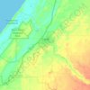 Capel topographic map, elevation, terrain