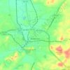 Rockmart topographic map, elevation, terrain