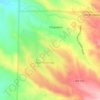 Chupadero topographic map, elevation, terrain