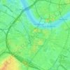 Innere Altstadt topographic map, elevation, terrain