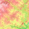 Eldersburg topographic map, elevation, terrain