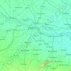 Patna District topographic map, elevation, terrain