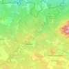 Olevsk Urban Hromada topographic map, elevation, terrain