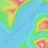 Bishop Bay topographic map, elevation, terrain