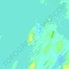 Inishowen topographic map, elevation, terrain