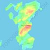 South Ronaldsay topographic map, elevation, terrain