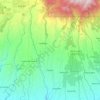 Paraiso topographic map, elevation, terrain