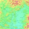 Hungary topographic map, elevation, terrain