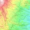 Kabete topographic map, elevation, terrain