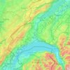 Valdia topographic map, elevation, terrain