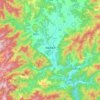 Liucheng topographic map, elevation, terrain
