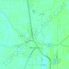 Winnsboro topographic map, elevation, terrain