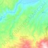 San Demetrio Corone topographic map, elevation, terrain